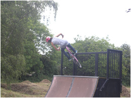 skateboard track